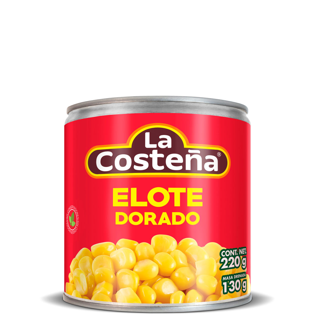 Elote dorado entero