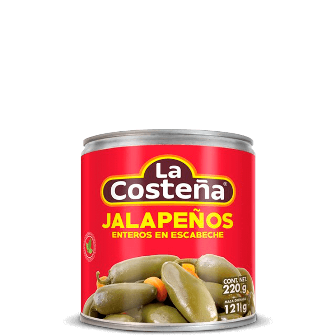 Jalapeños enteros en escabeche 