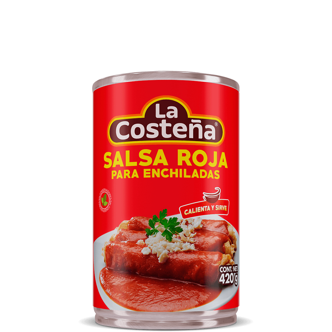 Salsa roja para enchiladas